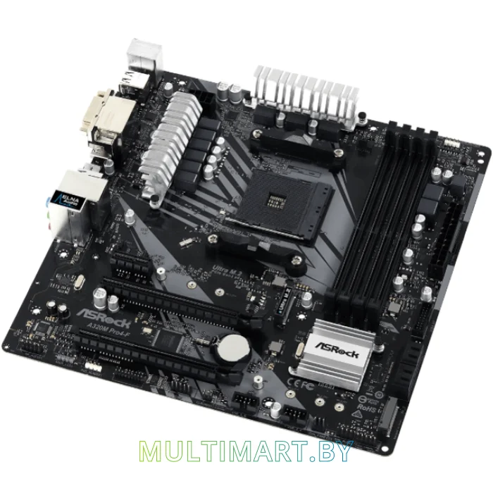 Материнская плата ASRock A320M PRO4-F